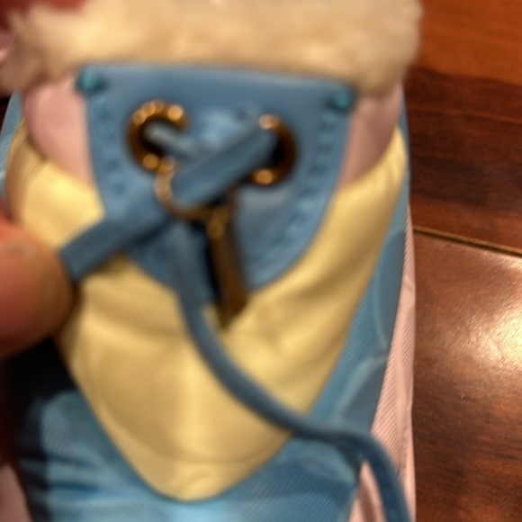 COACH NIB CITYSOLE WOMENS SKATE SNOW SNEAKERS PASTEL PINK SIGNATURE SIZE 7.5B - Picture 3 of 11